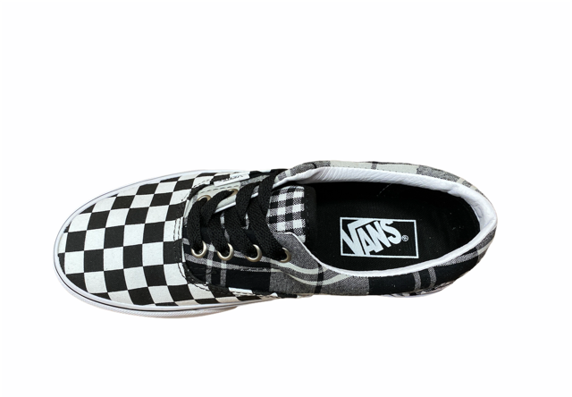 Vans sneakers bassa Era Platform (plaid checkerboard) VN0A3WLUVYD1 black true white