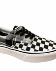 Vans scarpa sneakers da donna con zeppa Era Platform con fantasia quadri VN0A3WLUVYD1 bianco nero