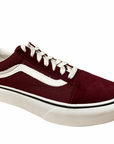 Vans scarpa sneakers da adulti con zeppa Old Skool Platform VN0A3B3U5U71 bordò bianco