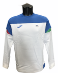 Joma felpa Sweatshirt Federazione Tennis Italy FIT101840207 white