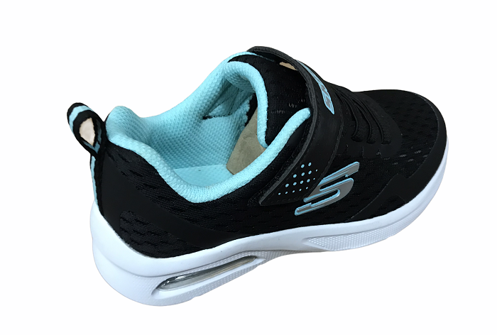 Skechers sneakers da bambina e ragazza Microspec Max 302377L/BLK nero