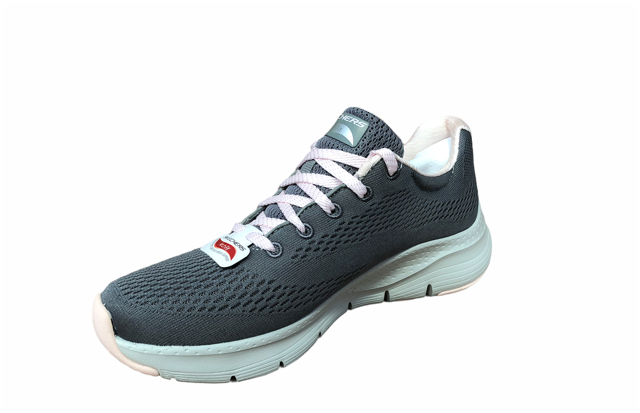 Skechers scarpa sneakers da donna Arch Fit Big Appeal 149057/GYPK grigio-rosa
