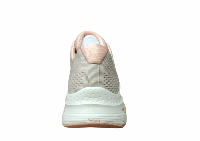 Skechers scarpa sneakers da donna Arch Fit 149057/NTCL beige chiaro corallo