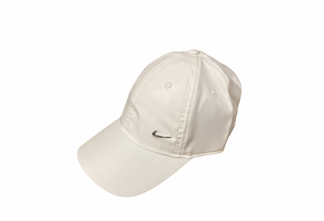 Nike cappello con visiera U NSW Heritage 86 CAP Metal Swoosh 943092 100 bianco