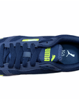 Puma scarpa sneakers da ragazzo R78 373616 17 blu-giallo