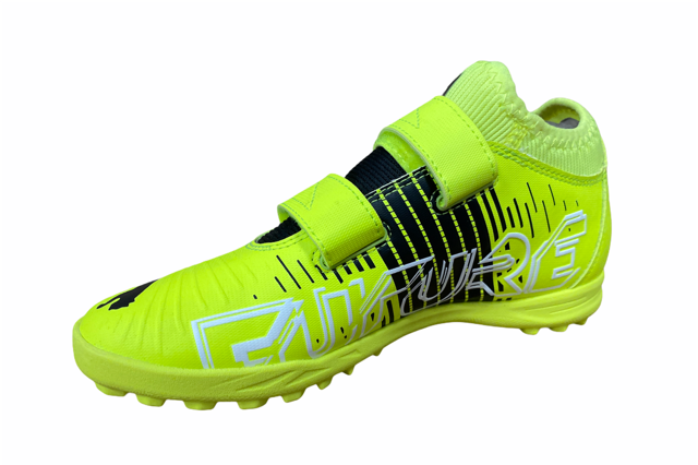 Puma scarpa da calcetto per erba sintetica Future Z 4.1 TT V Jr 106405 01 giallo fluo-nero