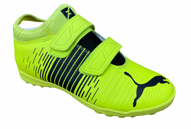 Puma scarpa da calcetto per erba sintetica Future Z 4.1 TT V Jr 106405 01 giallo fluo-nero