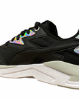 Puma scarpa sneakers da donna  X-Ray Lite Metallic 368858 04 nero bianco viola