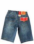 Levi's Kids pantaloncino in jeans  LW Performance 9EC770 M0R blu medio