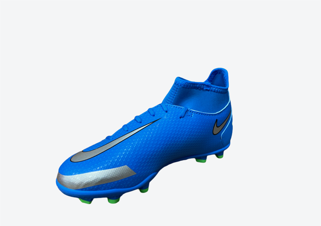 Nike scarpa da calcio Phantom GT Club DF FG/MG Jr CW6727 400 azzurro argento