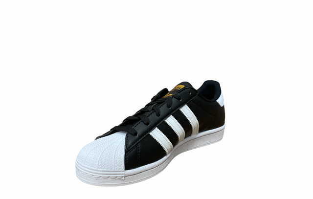 Adidas Originals scarpa sneakers da uomo Superstar Vegan FW2296 nero bianco