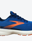 Brooks scarpa da corsa da uomo Launch 8 1103581D463 blu arancio bianco