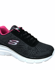 Skechers scarpa sneakers da donna Fashion Fit Bold Boundaries 12719 BKHP nero rosa