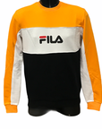 Fila Felpa Aqil 688467 B091 black flame orange white