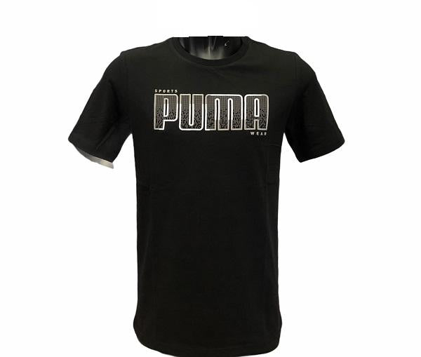 Puma ATHLETICS Tee Big Logo 585756 01 black