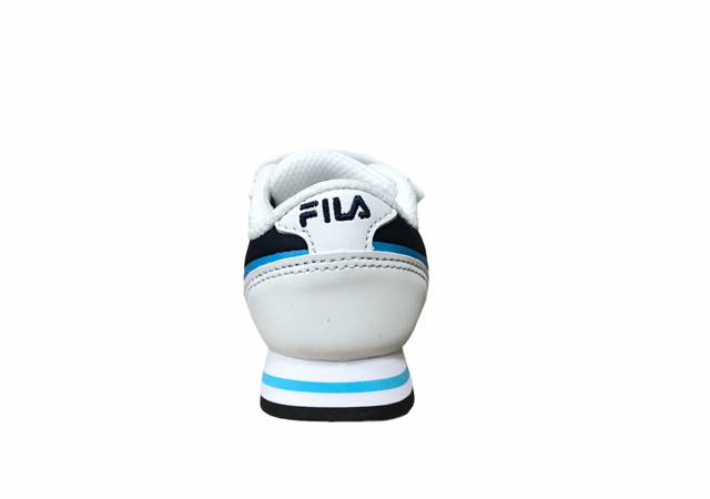 Fila scarpa sneakers da bambino con velcro Orbit Infants 1011080.92E bianco