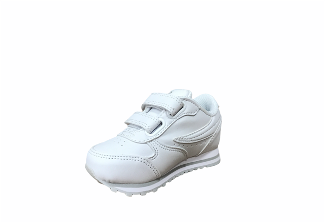 Fila sneakers da bambino Orbit Velcro Infants 1011080.84T white gray
