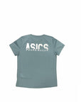 Asics maglietta tecnica da corsa da donna KATAKANA SS TOP 2012A827 401 smoke blue