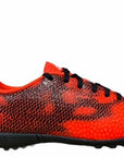 Adidas scarpa da calcetto da ragazzo F5 TF Jr B40563 rosso-nero