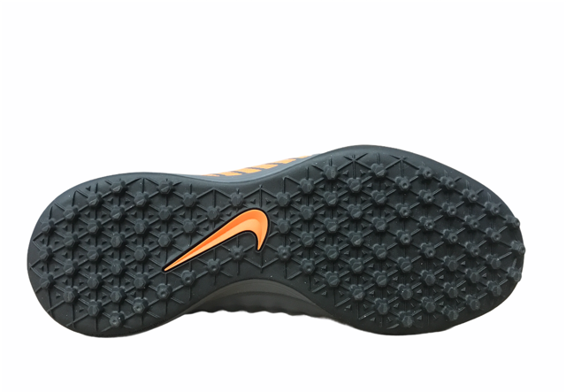 Nike scarpa da calcetto da ragazzo  Obrax 2 Academy DF Tf AH7318 080 grigio nero arancio