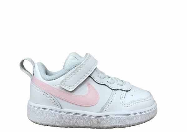 Nike scarpa sneakers da bambino Court Borough DD3021 100 bianco