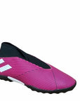 Adidas scarpa da calcetto da ragazzo Nemeziz 19,3 LL TF J EF8849 fucsia-nero