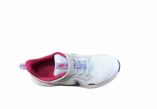 Nike scarpa da ginnastica da bambina Revolution 5 PSV BQ5672 018 grigio-viola