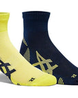 Asics 2ppk Cushioning Sock 3013A238 003 navy yellow