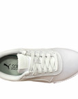 Puma scarpa sneakers da donna in canvas Carina CV 368669 08 bianco