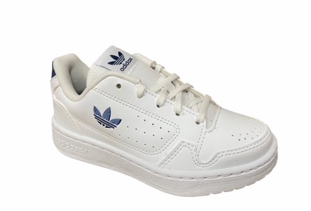 Adidas Originals scarpa sneakers da bambino NY 90 FX6474 bianco