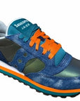 Saucony Original scarpa sneakers da donna Jazz Triple S60567-2 denim blu-arancio