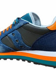 Saucony Original scarpa sneakers da donna Jazz Triple S60567-2 denim blu-arancio