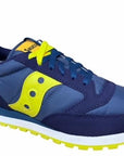 Saucony Originals scarpa sneakers da uomo Jazz S2044-604 blu-giallo