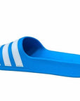Adidas Ciabatta da bambino per piscina e mare Adilette Aqua FY8071 solar blue white