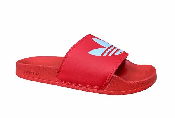 Adidas Originals Ciabatta unisex per mare eo piscina Adilette Lite FU8296 rosso-bianco