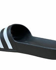 Adidas ciabatta unisex per mare e piscina Aqua F35543 nero-bianco