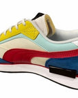 Puma scarpa sneakers da uomo Future Rider Icons 380723 01 caramello giallo celeste