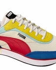 Puma scarpa sneakers da uomo Future Rider Icons 380723 01 caramello giallo celeste