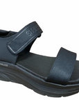 Skechers sandalo da donna D'Lux Walker New Block 119226/BBK nero