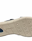 Stonefly sandalo da donna con velcro Aqua III 12 Nappa 216158 144 ocean blue