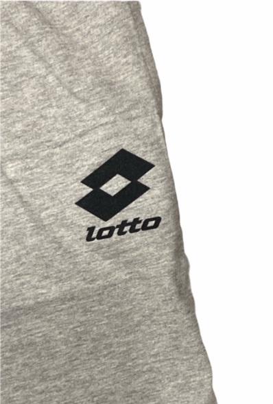 Lotto pantaloncino sportivo da uomo in jersey Smart Plus 215745 1CW grigio
