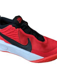 Nike scarpa da pallacanestro da ragazzo Team Hustle D 10 CW6735 600 rosso-nero