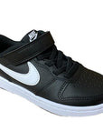 Nike scarpa sneakers da bambino  Borough Low 2 BQ5451 002 nero bianco