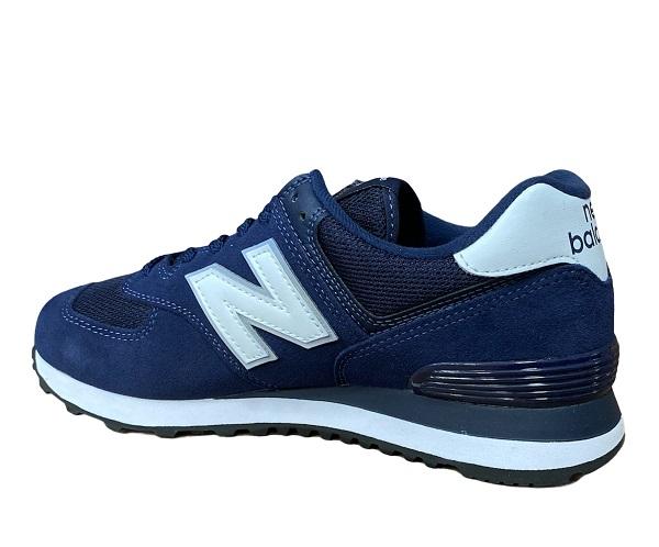 New Balance scarpa sneakers da uomo ML574EN2 blu-bianco