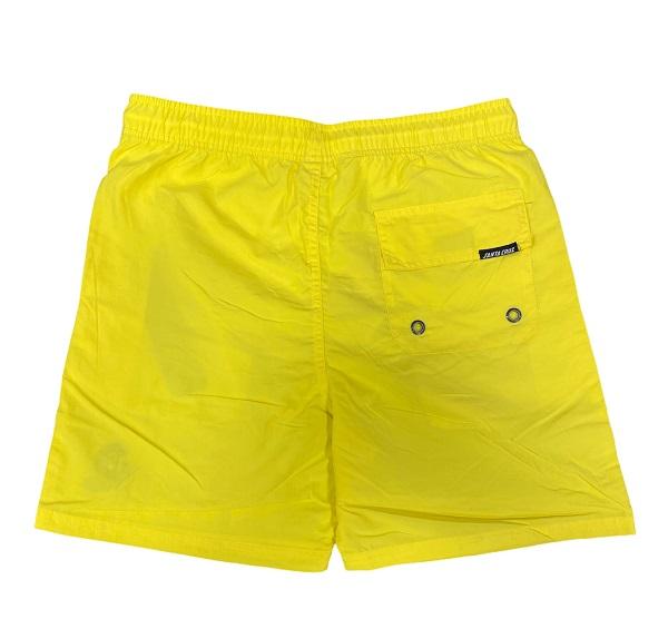 Santa Cruz costume da mare a pantaloncino Swimshort Classic Dot giallo