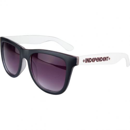 Independent Bar Cross Sunglasses INA-SUN-0128 black white