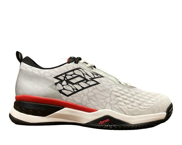 Lotto scarpa da tennis uomo Raptor HYPERPULSE 100 SPD 215623 6S0 bianco-nero-rosso