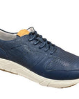 Stonefly scarpa casual da uomo Action 5 Washed Goat 215937 144 blu oceano