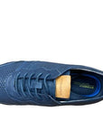 Stonefly scarpa casual da uomo Action 5 Washed Goat 215937 144 blu oceano