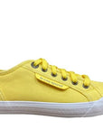 Le Coq Sportif scarpa sneakers in tela da adulti Deauville Plus 1411204 giallo